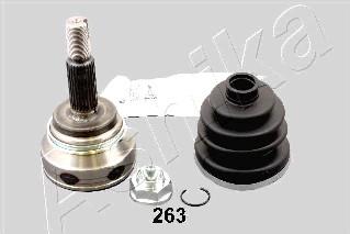 Ashika 62-02-263 - Шарнирный комплект, ШРУС, приводной вал autospares.lv