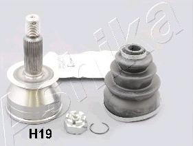 Ashika 62-0H-H19 - Шарнирный комплект, ШРУС, приводной вал autospares.lv