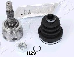 Ashika 62-0H-H29 - Шарнирный комплект, ШРУС, приводной вал autospares.lv