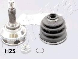 Ashika 62-0H-H25 - Шарнирный комплект, ШРУС, приводной вал autospares.lv