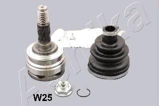 Ashika 62-0W-W25 - Шарнирный комплект, ШРУС, приводной вал autospares.lv