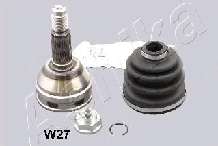 Ashika 62-0W-W27 - Шарнирный комплект, ШРУС, приводной вал autospares.lv