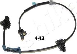 Ashika 151-04-443 - Датчик ABS, частота вращения колеса autospares.lv