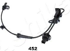 Ashika 151-04-452 - Датчик ABS, частота вращения колеса autospares.lv