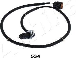 Ashika 151-05-534 - Датчик ABS, частота вращения колеса autospares.lv