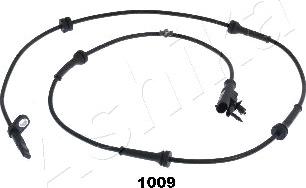 Ashika 151-01-1009 - Датчик ABS, частота вращения колеса autospares.lv