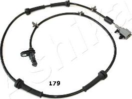 Ashika 151-01-179 - Датчик ABS, частота вращения колеса autospares.lv