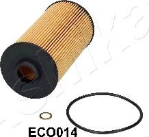 Ashika 10-ECO014 - Масляный фильтр autospares.lv