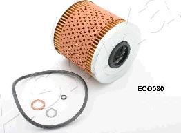 Ashika 10-ECO080 - Масляный фильтр autospares.lv