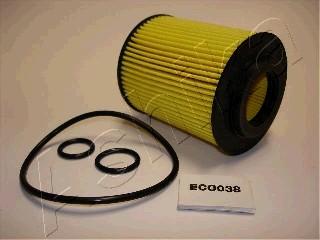 Ashika 10-ECO038 - Масляный фильтр autospares.lv