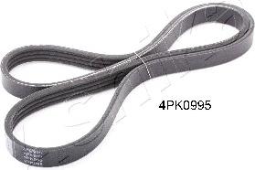 Ashika 112-4PK995 - Поликлиновой ремень autospares.lv