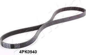 Ashika 112-4PK940 - Поликлиновой ремень autospares.lv