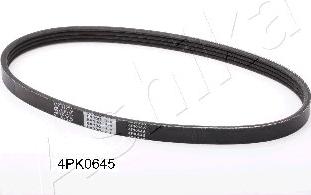 Ashika 112-4PK645 - Поликлиновой ремень autospares.lv