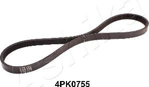 Ashika 112-4PK0755 - Поликлиновой ремень autospares.lv