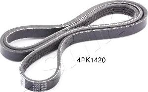 Ashika 112-4PK1420 - Поликлиновой ремень autospares.lv