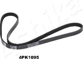 Ashika 112-4PK1095 - Поликлиновой ремень autospares.lv