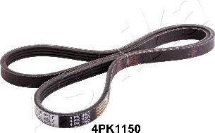Ashika 112-4PK1150 - Поликлиновой ремень autospares.lv