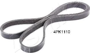 Ashika 112-4PK1110 - Поликлиновой ремень autospares.lv