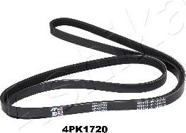 Ashika 112-4PK1720 - Поликлиновой ремень autospares.lv