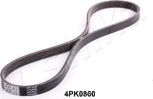 Ashika 112-4PK860 - Поликлиновой ремень autospares.lv