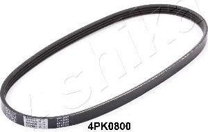 Ashika 112-4PK800 - Поликлиновой ремень autospares.lv