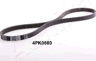 Ashika 112-4PK880 - Поликлиновой ремень autospares.lv