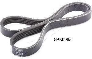 Ashika 112-5PK965 - Поликлиновой ремень autospares.lv