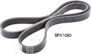 Ashika 112-5PK1080 - Поликлиновой ремень autospares.lv