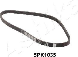 Ashika 112-5PK1035 - Поликлиновой ремень autospares.lv