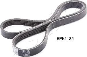 Ashika 112-5PK1135 - Поликлиновой ремень autospares.lv