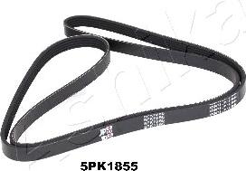 Ashika 112-5PK1855 - Поликлиновой ремень autospares.lv