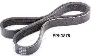 Ashika 112-5PK875 - Поликлиновой ремень autospares.lv