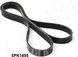 Ashika 112-6PK1495 - Поликлиновой ремень autospares.lv