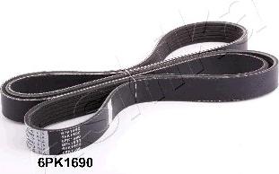 Ashika 112-6PK1690 - Поликлиновой ремень autospares.lv