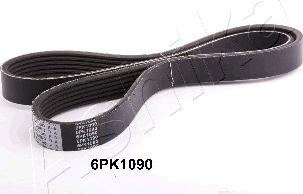 Ashika 112-6PK1090 - Поликлиновой ремень autospares.lv