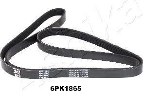 Ashika 112-6PK1865 - Поликлиновой ремень autospares.lv