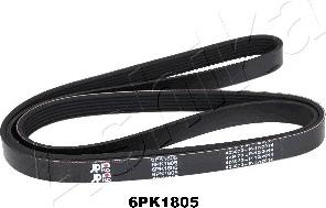 Ashika 112-6PK1805 - Поликлиновой ремень autospares.lv