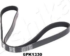 Ashika 112-6PK1330 - Поликлиновой ремень autospares.lv