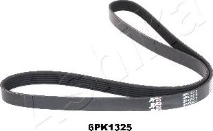 Ashika 112-6PK1325 - Поликлиновой ремень autospares.lv