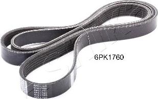 Ashika 112-6PK1760 - Поликлиновой ремень autospares.lv