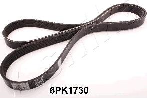 Ashika 112-6PK1730 - Поликлиновой ремень autospares.lv