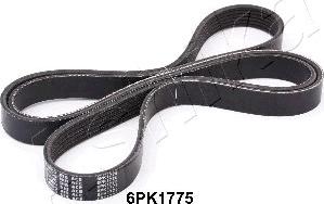 Ashika 112-6PK1775 - Поликлиновой ремень autospares.lv