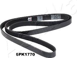 Ashika 112-6PK1770 - Поликлиновой ремень autospares.lv