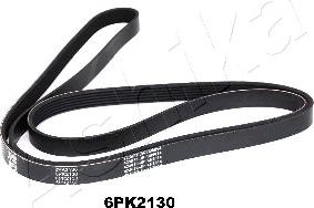 Ashika 112-6PK2130 - Поликлиновой ремень autospares.lv