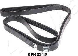 Ashika 112-6PK2315 - Поликлиновой ремень autospares.lv