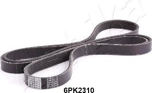 Ashika 112-6PK2310 - Поликлиновой ремень autospares.lv