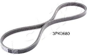 Ashika 112-3PK680 - Поликлиновой ремень autospares.lv