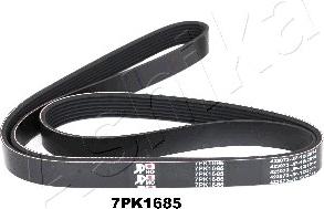 Ashika 112-7PK1685 - Поликлиновой ремень autospares.lv