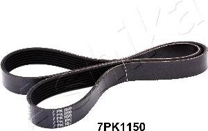 Ashika 112-7PK1150 - Поликлиновой ремень autospares.lv