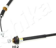 Ashika 131-0H-H12 - Тросик, cтояночный тормоз autospares.lv